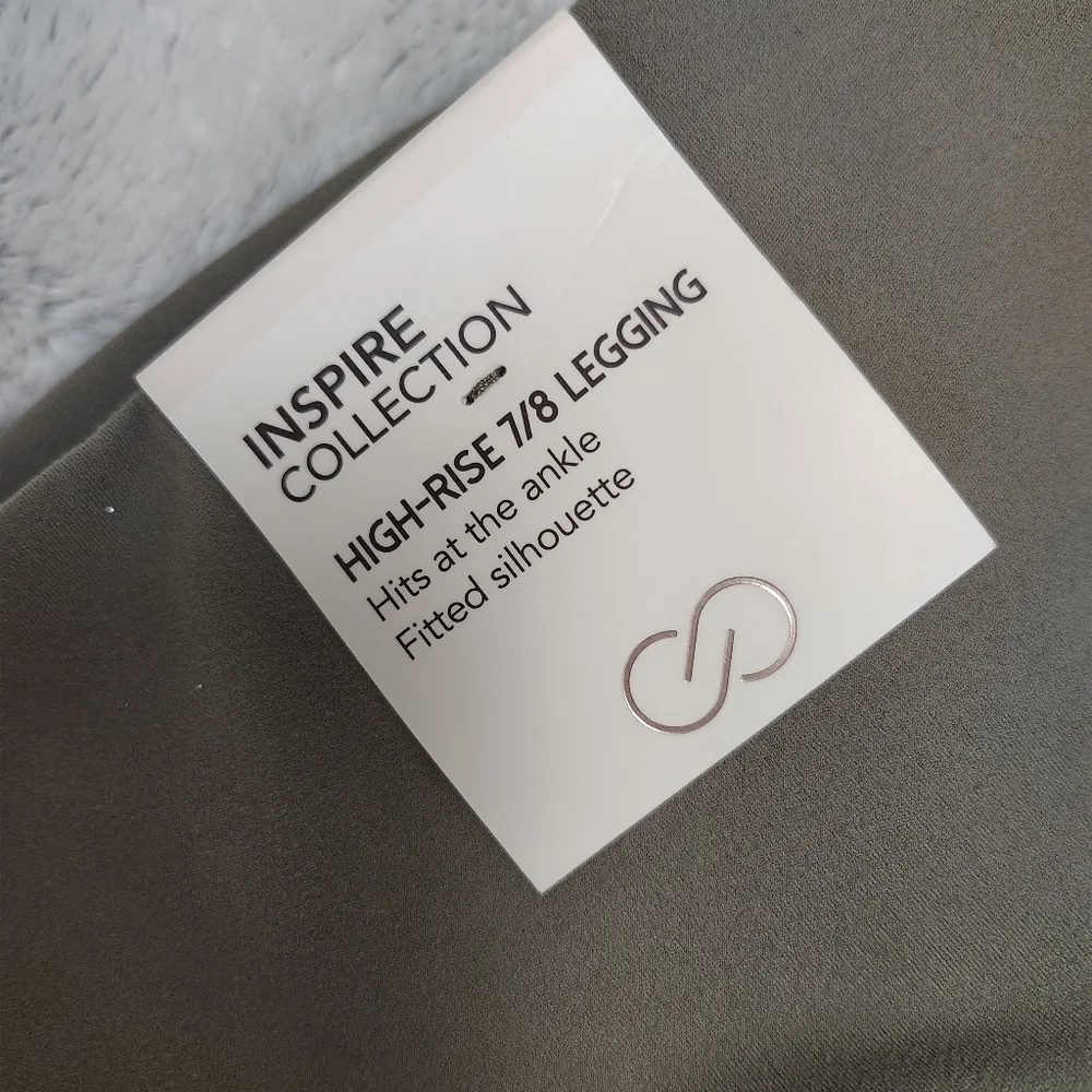 NWT CALIA Inspire Collection "Dark Grey" High-Rise 7/8 Legging Women's XL NEW!! - Picture 3 of 6